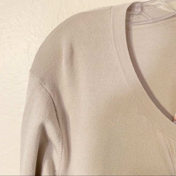 Charter Club Cream Long Sleeve Cardigan 2X - Picture 4 of 6